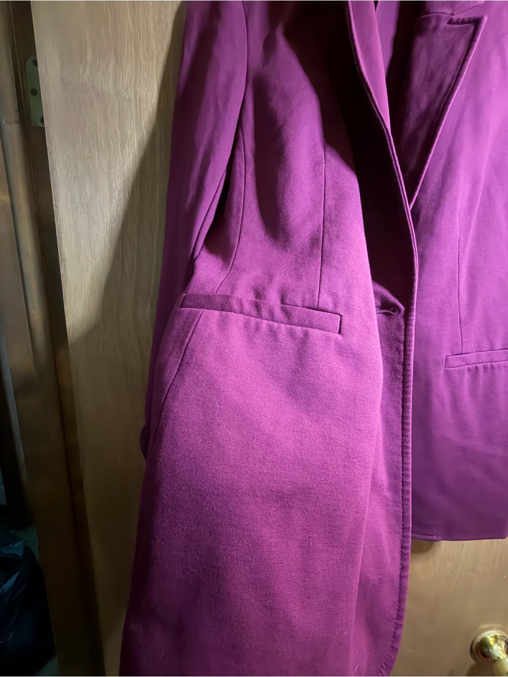 Bar III Women's Marion Blazer Jacket - Classic Single-Button size large - Picture 2 of 6